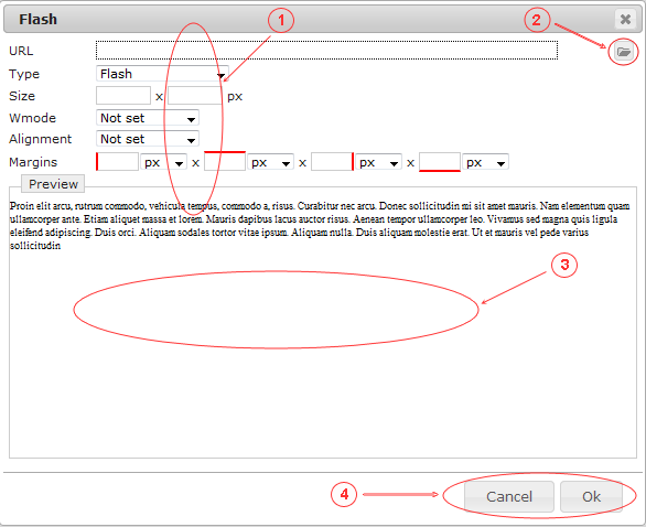 Editor Video | CMS Tools Files | Documentation (image)