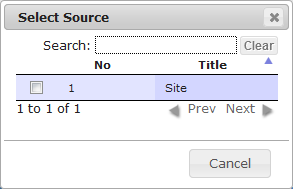 Locale Manage | CMS Tools Localisation| Documentation - Select source (image)