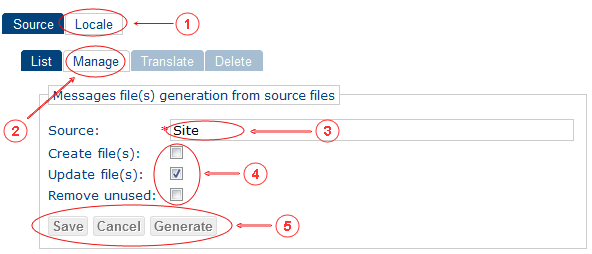 Locale Manage | CMS Tools Localisation| Documentation (image)