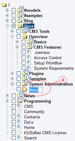 New Folder | CMS Tools Pages | Documentation: enter title (image)