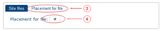 New Edit Page Content | CMS Tools Pages | Documentation: enter content include file placement (image)