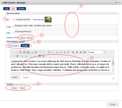 Boxer Edit | CMS Plugins | Documentation (image)