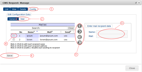 Request Configuration | CMS Plugins | Documentation (image)