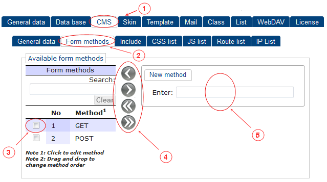 CMS Form Methods | CMS Tools Setup | Documentation (image)