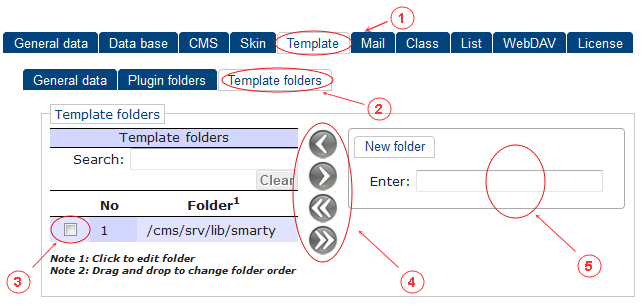 Template Template Folders | CMS Tools Setup | Documentation (image)